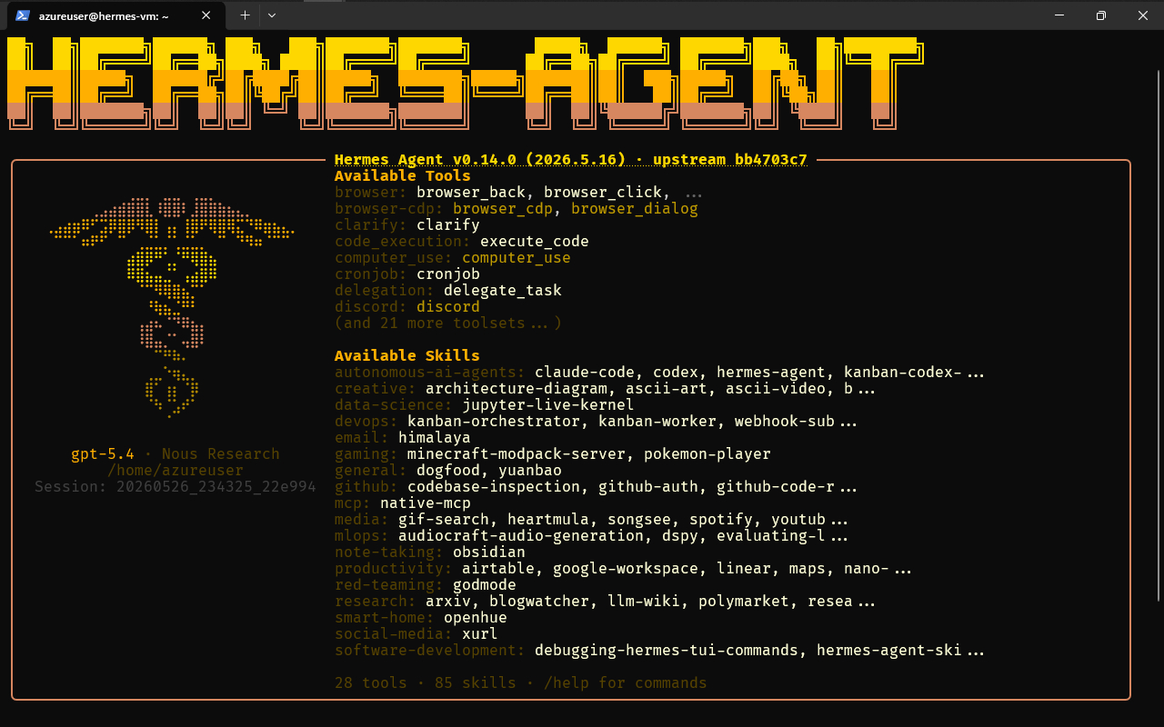 Hermes Agent screenshot 1