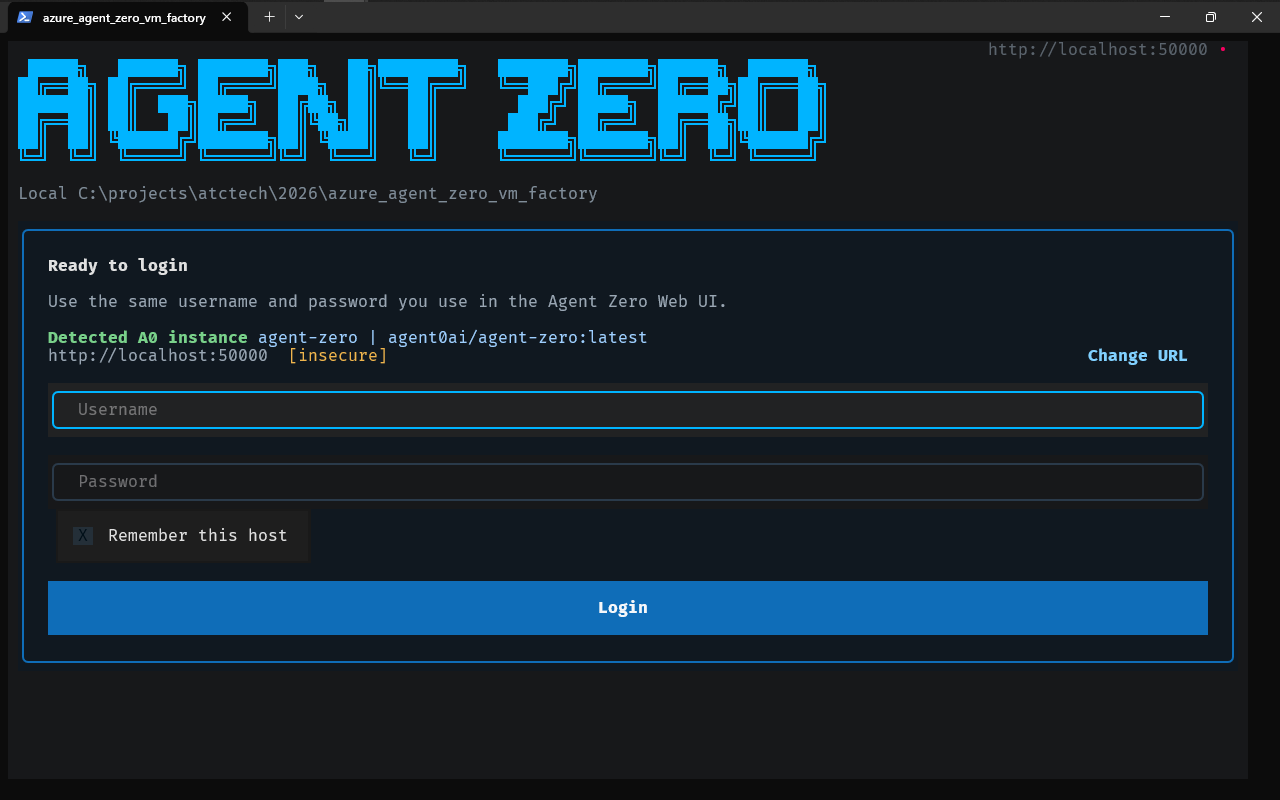 Agent Zero screenshot 1