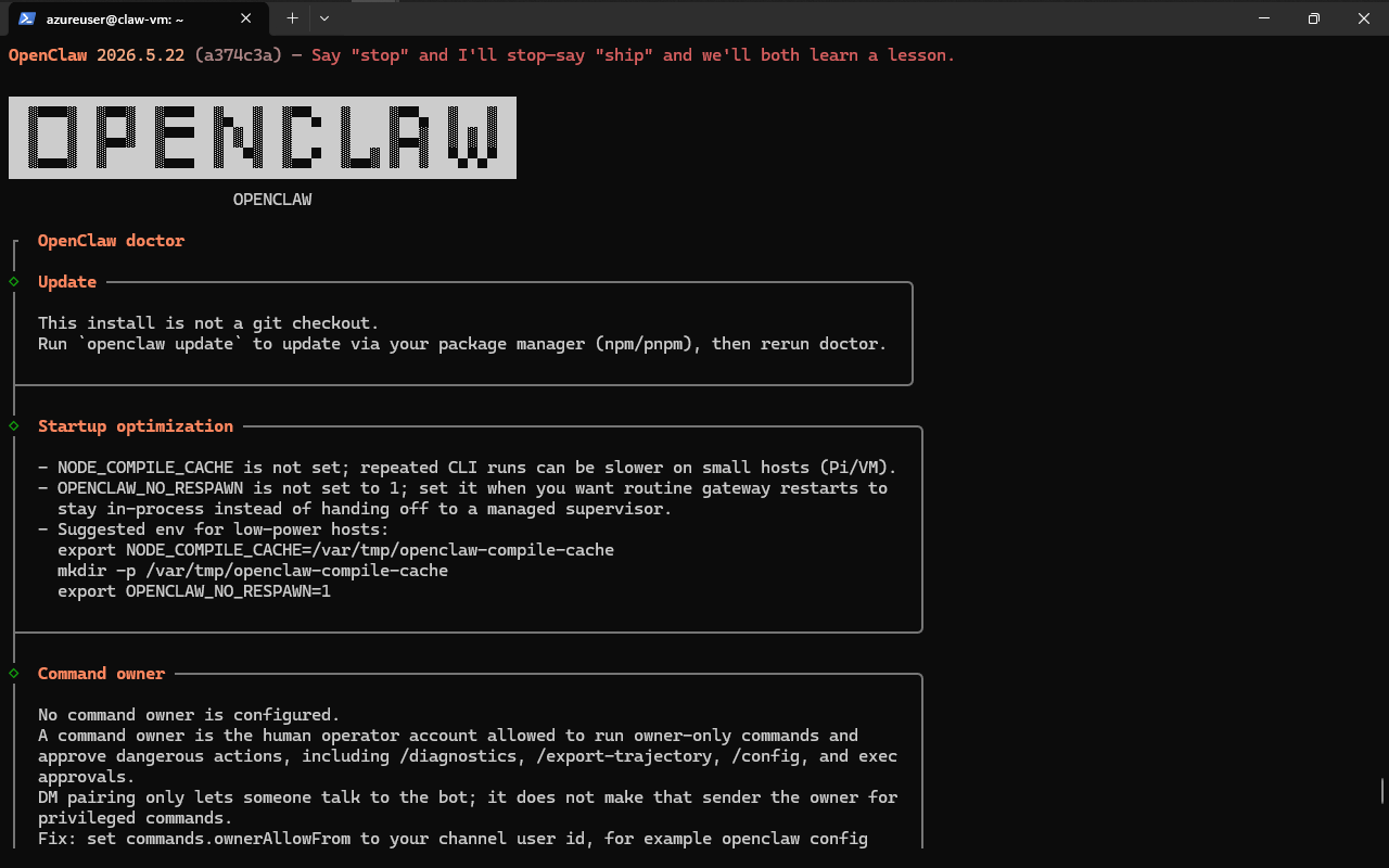 Open Claw screenshot 1